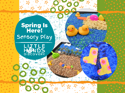Kidcreate Studio - Fairfax Station. Spring Is Here! Sensory Play (18 Months - 6 Years)