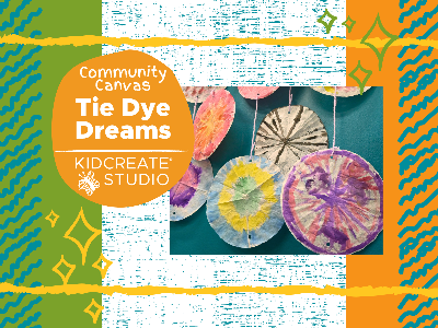 Kidcreate Studio - Eden Prairie. Community Canvas - Tie Dye Dreams (All Ages)